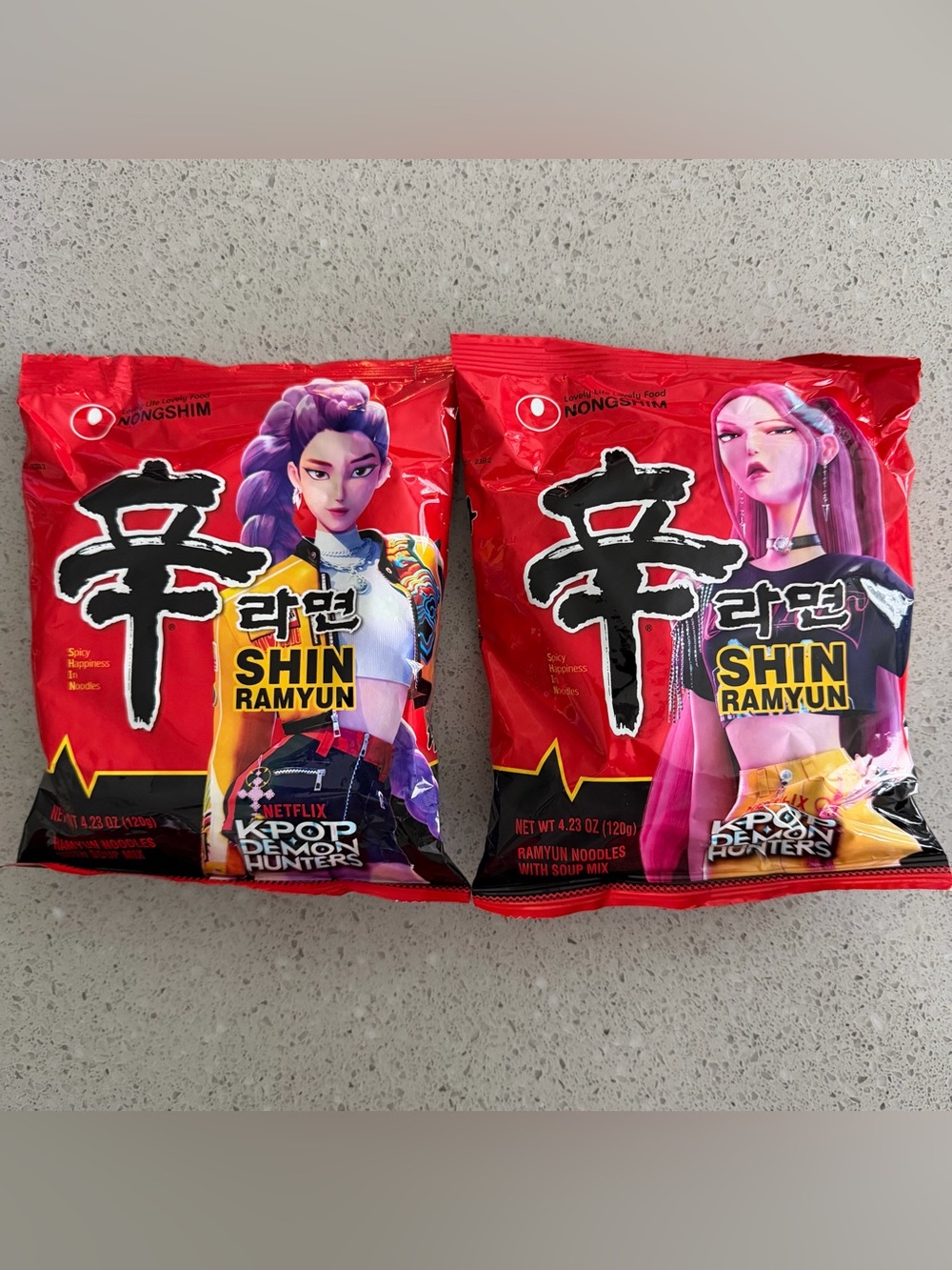NongShin Ramyun Spicy Instant Noodles